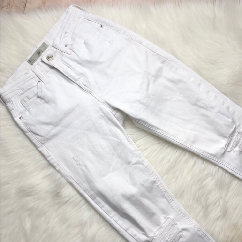 Top Shop white jeans - Picture 5 of 5